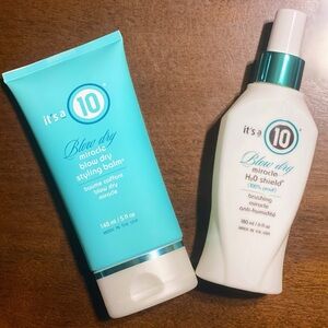 It’s a 10 Miracle Blow Dry Styling Balm & Miracle H2O Shield